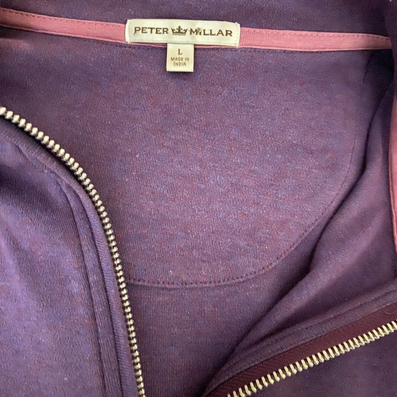PETER MILLAR ZIP UP SWEATER…WORN AND IN GOOD SHAPE - Picture 2 of 6